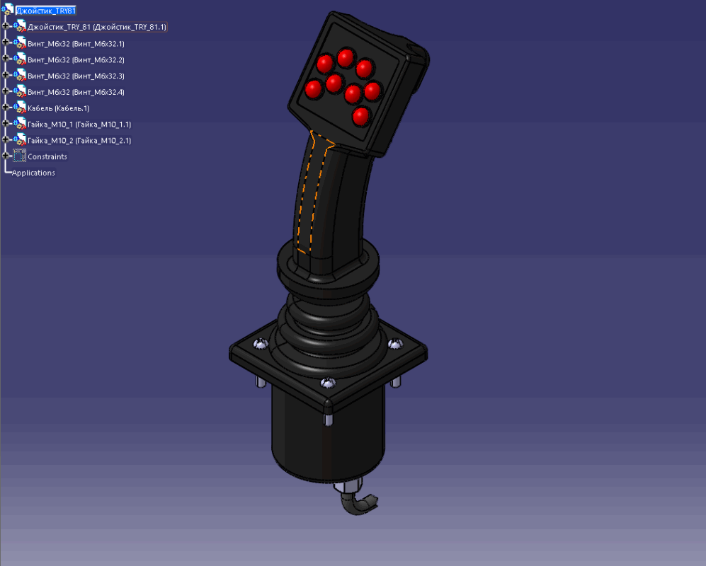 3D модель Джойстик Megatron TRY81