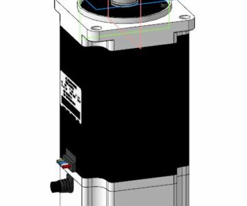 3D модель Серводвигатель AC SERVO MOTOR SGML-04AF14