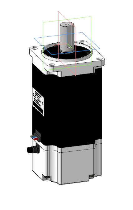 3D модель Серводвигатель AC SERVO MOTOR SGML-04AF14