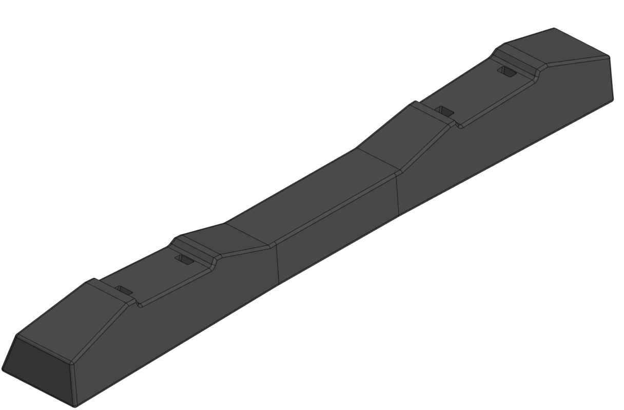 3D модель Шпала ЖБ типа Ш1-1