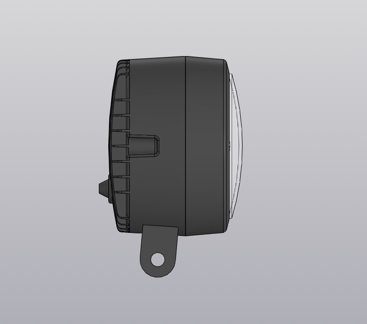 3D модель Противотуманные фары RADIANCE SKY светодиодные универсальные 20W. ДХО для авто. Автосвет led птф