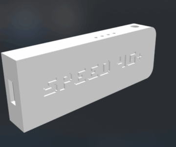 3D модель Корпус для модема fibocom l850/l860 на usb адапторе