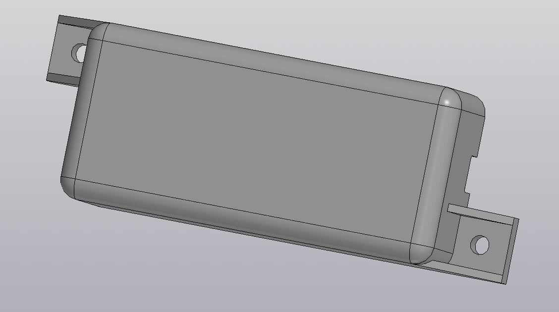 3D модель Корпус кроссовера Kenwood KFC-P703