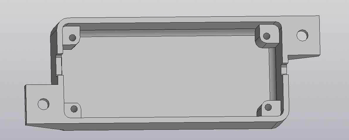 3D модель Корпус кроссовера Kenwood KFC-P703