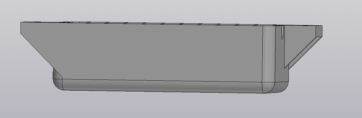 3D модель Корпус кроссовера Kenwood KFC-P703