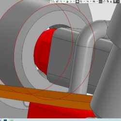 3D модель Автомобильный прицеп с каркасом для тента