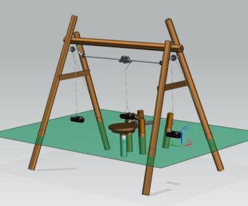3D модель 3д модель cтанции просеивания песка