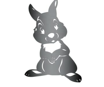 Чертеж Контур для резки "Заяц"