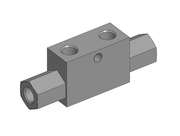 Чертеж Модель гидрозамка TVL-301