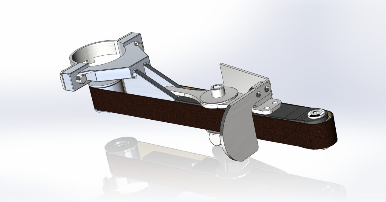 3D модель Доработка серийного гриндера (Вelt sander bracket).