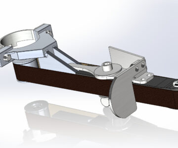 3D модель Доработка серийного гриндера (Вelt sander bracket).