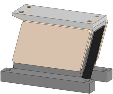 Чертеж Линейный вибратор HD-100