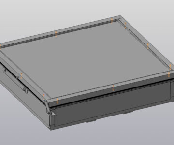 3D модель Воскотопка солнечная 660х614х170