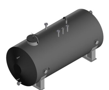 3D модель Бак нижних точек V=25м3