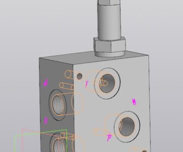3D модель Плита распределительная FER-ROF NG-061 38 BSP