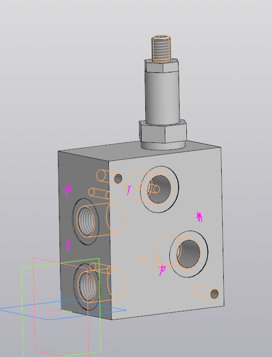 3D модель Плита распределительная FER-ROF NG-061 38 BSP