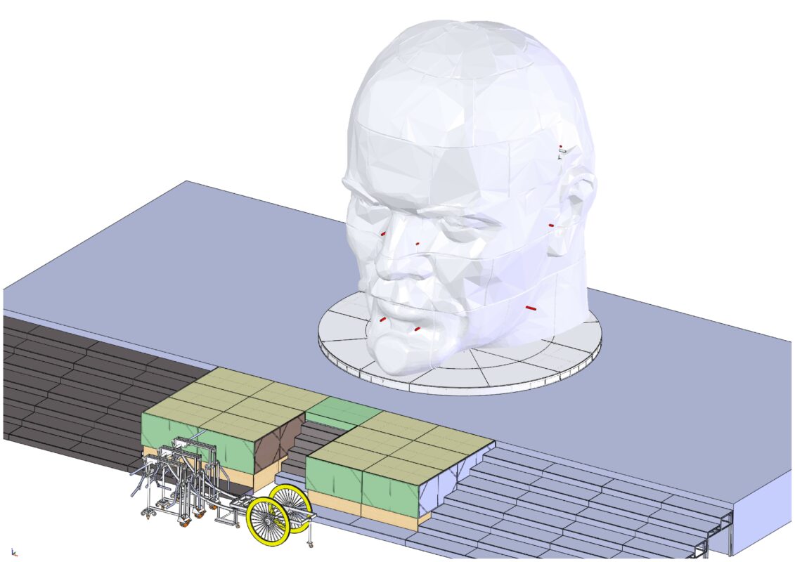 3D модель Металлоконструкция декораций