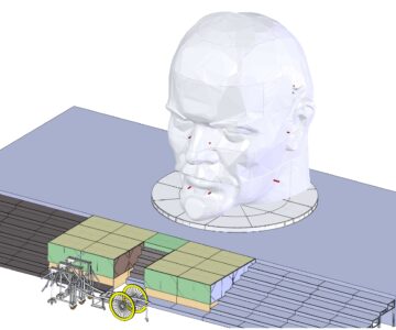 3D модель Металлоконструкция декораций