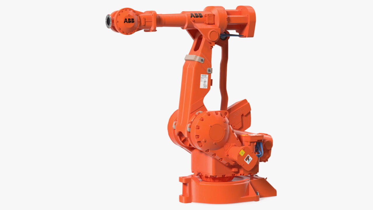 Чертеж Промышленный робот ABB irb4400_60_m2000