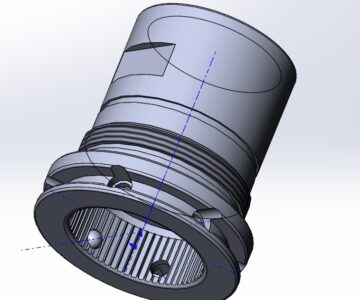 3D модель Укупорочный чак