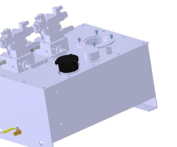 3D модель Гидростанция 400 бар