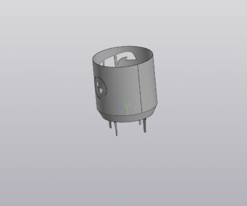 3D модель Костровая чаша(очаг)