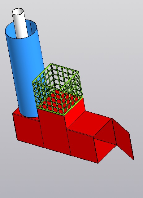 3D модель Печка для бани 300х900х1408