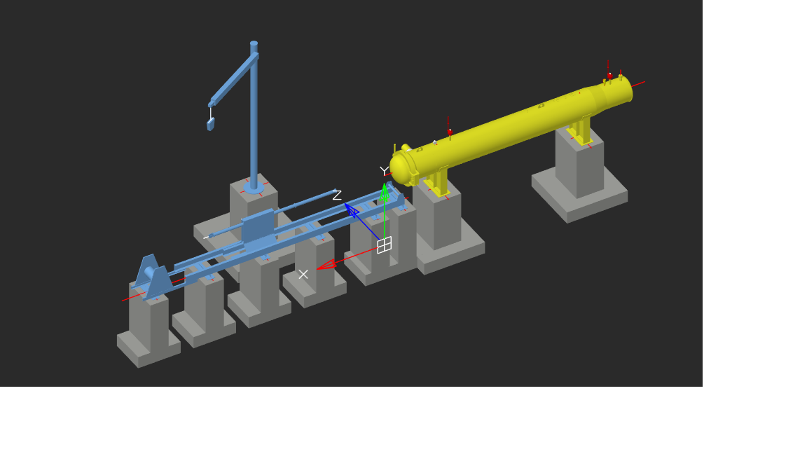 3D модель Камера запуска Ду-700 мм