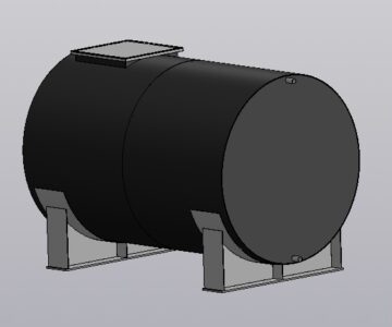3D модель Ёмкость 10 м3