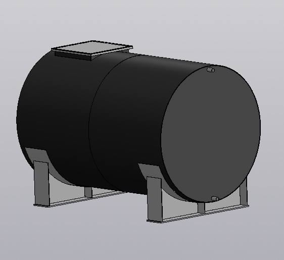 3D модель Ёмкость 10 м3