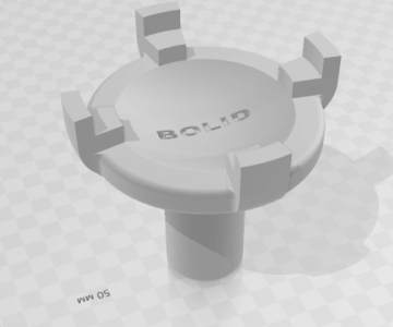 3D модель Съемник для снятия и установки пожарных извещателей Bolid