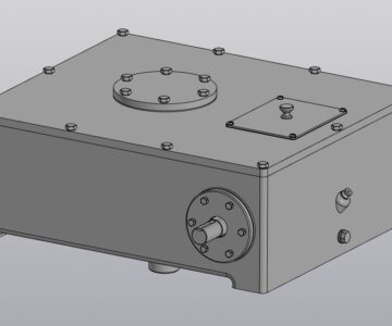 3D модель Редуктор червячный U=18