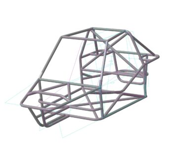 3D модель Модель каркаса багги