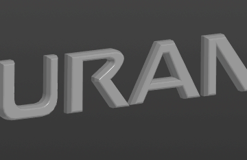 3D модель Шильдик Nissan Murano