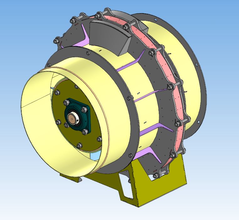 3D модель Вентилятор ВМП-6-00.00.000