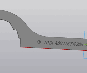 3D модель Ключ пожарный