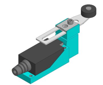 Чертеж Концевой выключатель EKF TZ-8108