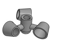 3D модель Промышленные мешалки конусного типа