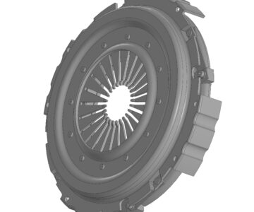 3D модель MF 395 Диск сцепления нажимной