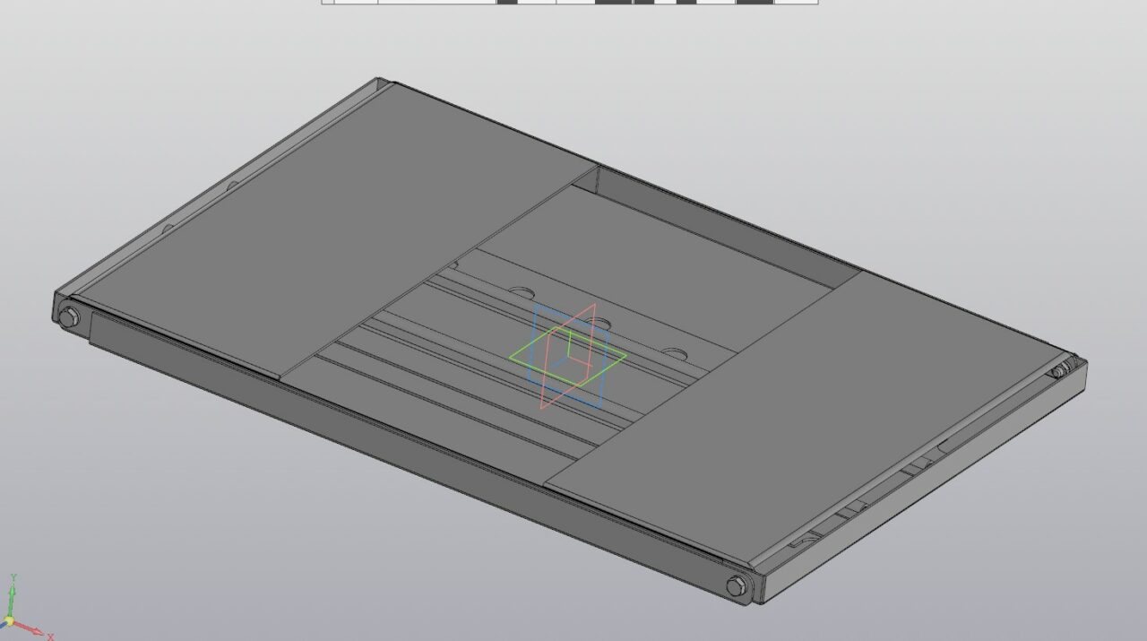3D модель Мангал походный, раскладной, удобный, маленький.