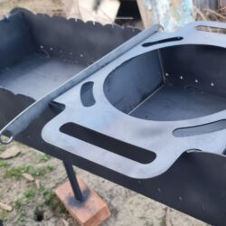 3D модель Мангал с подставкой под казан