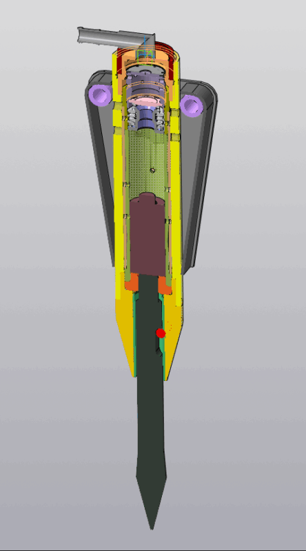 3D модель Молот пневматический СП-66А