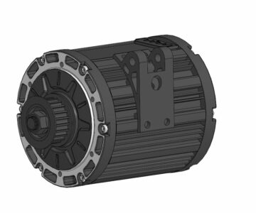Чертеж Электродвигатель QSMOTOR QS138 V1 4kW
