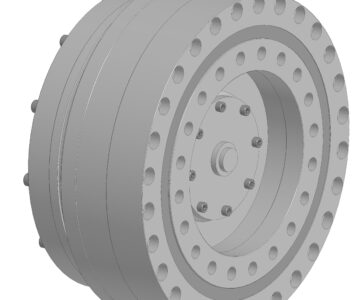 Чертеж Высокоточный редуктор Spinea TS 335-107-R-S-0712