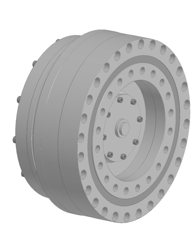 Чертеж Высокоточный редуктор Spinea TS 335-107-R-S-0712