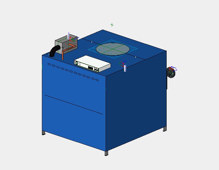 3D модель Котел Rossen RSA 400 rfa