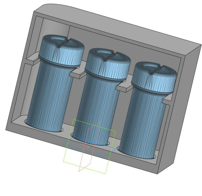 3D модель Стойка под тубусы