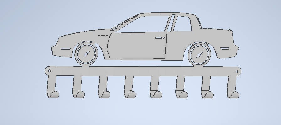 Чертеж Вешалка Buick