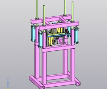 3D модель Узел сгиба краев металлочерепицы