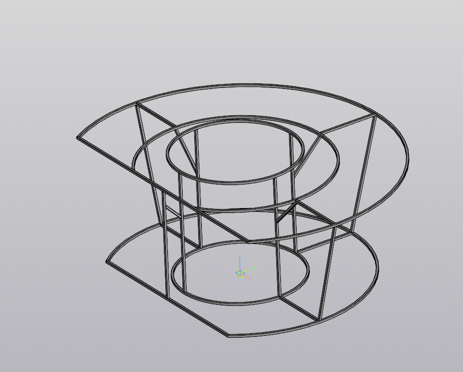 3D модель Столик с жаровней
